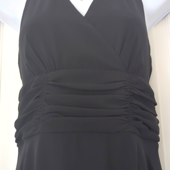 Connected Apparel black halter top dress - Picture 6 of 7